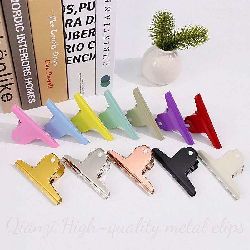 Simple Serisi Günlük Metal Düz Renk Klipsler h5 Resim3