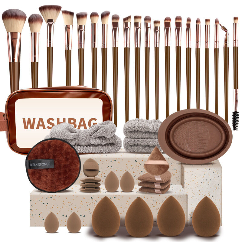 Marrone caffè/Impostato/42pcs Immagine2