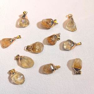 Irregular Shape Natural Stones Women's Pendants(Natural Stone, Each One With A Different Shape) h5