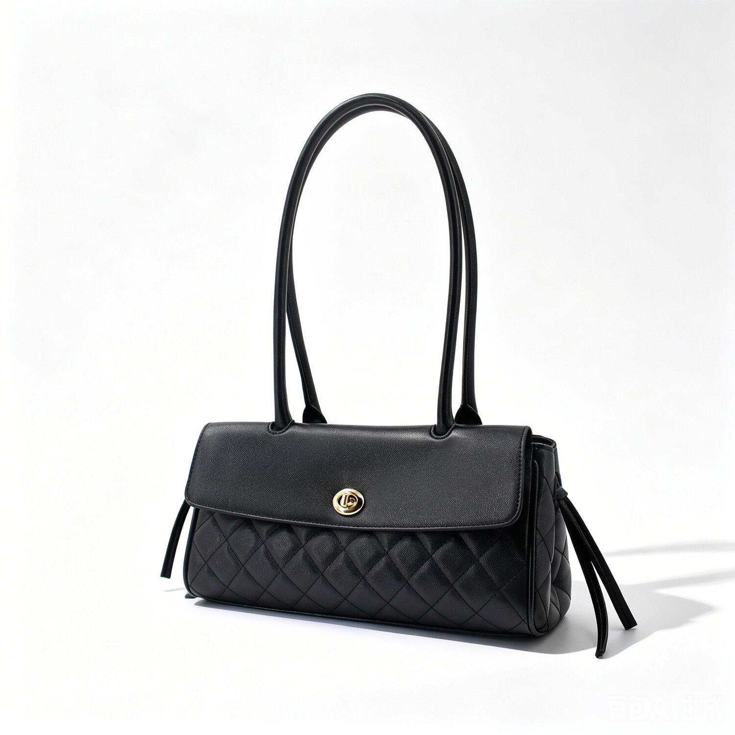 Casual Style Quilted Stitching Solid Color Premium Quality Pu Women's Square Shoulder Bags Picture2