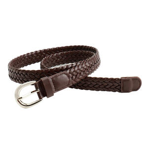 Simple Series Daily Solid Color Woven Premium Quality Pu Woven Belt h5 Picture5