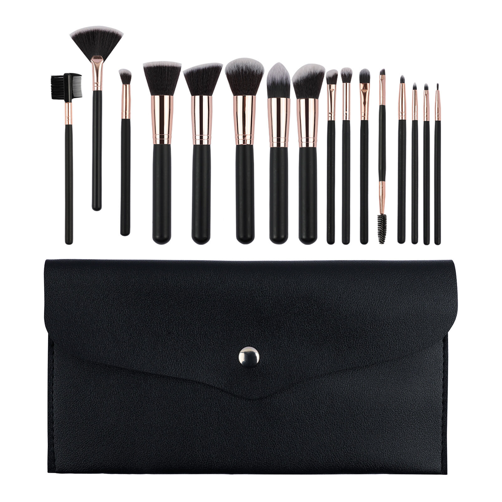 Nero/Impostato/16pcs+Storage Bag Immagine6