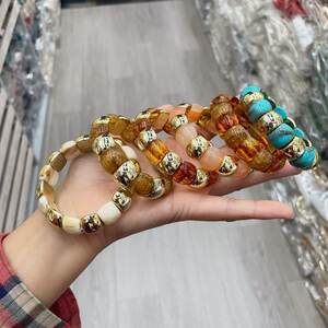 Kralenarmbanden Van Hars Met Kleurverloop Voor Dames h5 Afbeelding2