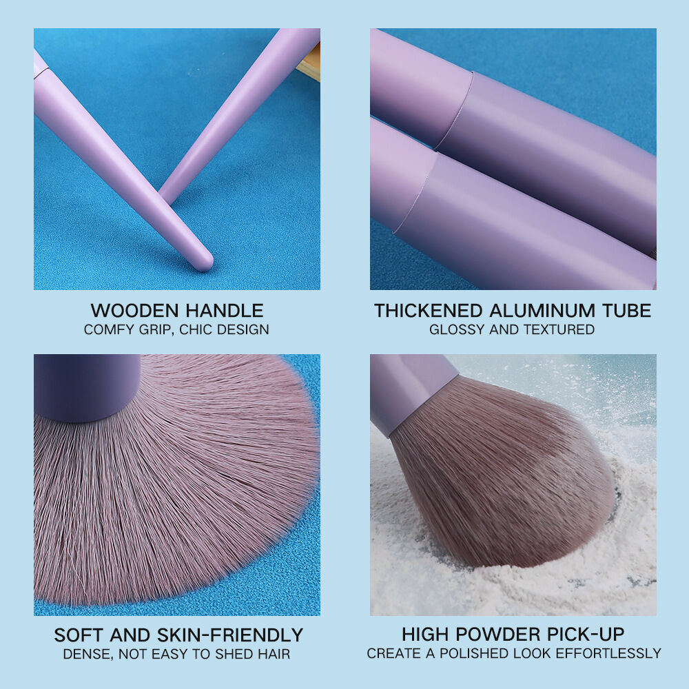 Pennello Per Trucco Simple Series Daily Solid Color h5Immagine4