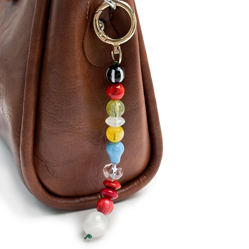 Simple Series Casual Beads Mixed Color Resin Bag Charms h5Picture2