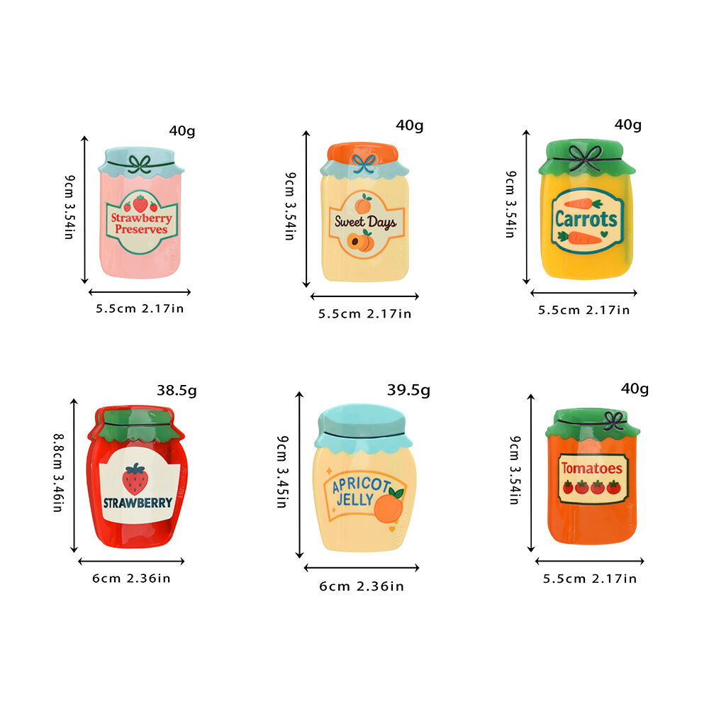 Garras Para El Cabello De Acetato De La Serie Simple Casual Fruit Strawberry Food h5 Imagen4