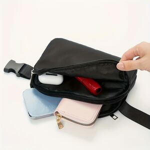 Sporty Style None Solid Color Polyester Women's Fanny Packs h5 Picture3