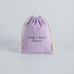 Solid Color Cotton & Linen Jewelry Bags h5