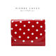 Rosso/Glossy PU Leather Immagine4