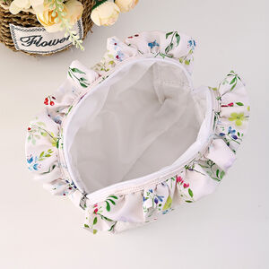 Bolsas De Maquillaje De Algodón Para Mujer De La Serie Simple Daily Flower h5 Imagen2