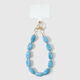 One lake blue keychain