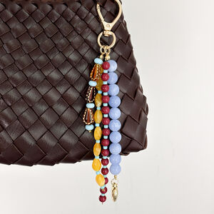 Ethnic Series Casual Droplet Beads Mixed Color Resin Bag Charms h5 Picture2