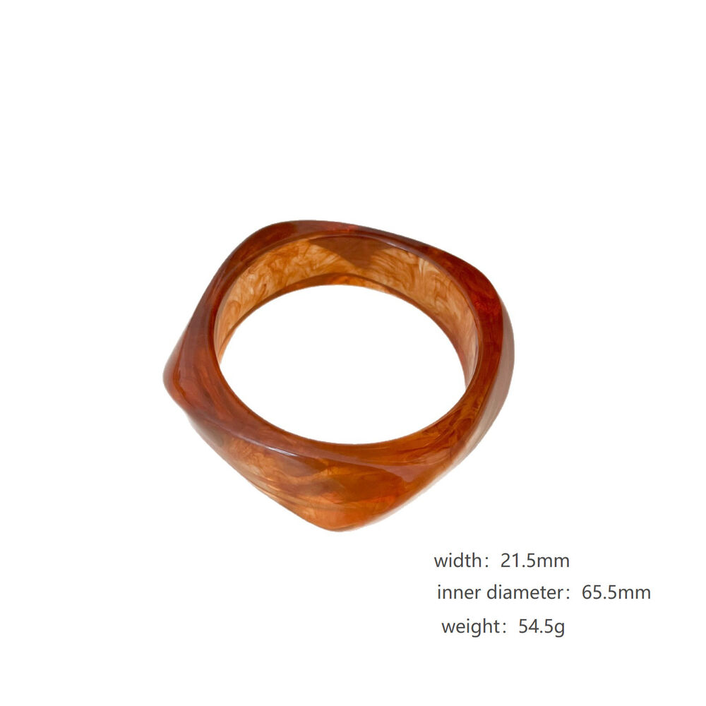 Bracciali Da Donna In Resina Con Effetto Sfumato Immagine5