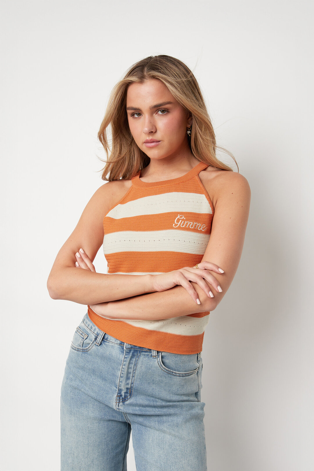 Human Cotton Knitted vest Stripes Casual Spring/Summer None Clothes h5 Picture3
