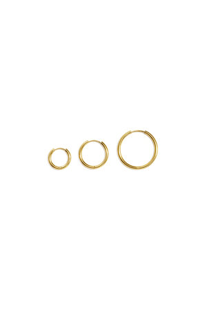 Set Di Orecchini In Acciaio Inossidabile Dalla Forma Geometrica, Semplici, Per Tutti I Giorni, Serie Simple, Gioielli Da Donna h5