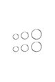 colore argento/0.2*1.4cm/0.2*1.8cm/0.2*2.4cm/3 paia Immagine7