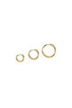 Colore oro/0.25*1.5cm/0.25*1.9cm/0.25*2.5cm/3 pezzi Immagine2