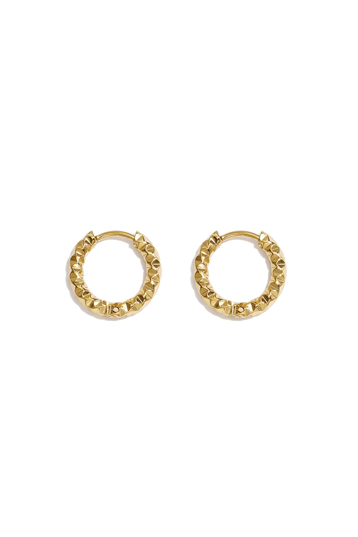 Stainless Steel Hoop Earrings Circle Simple Daily Simple Series Women's Jewelry