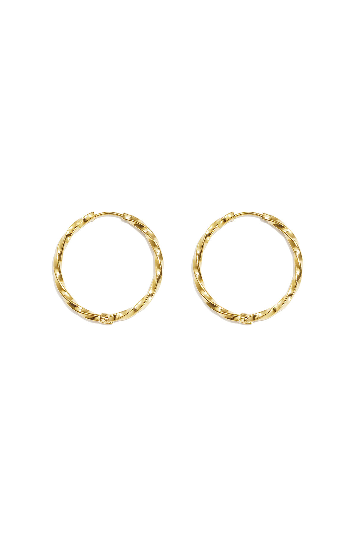 Set Di Orecchini In Acciaio Inossidabile, Modello Circle Simple, Serie Daily Simple, Gioielli Da Donna h5 Immagine10