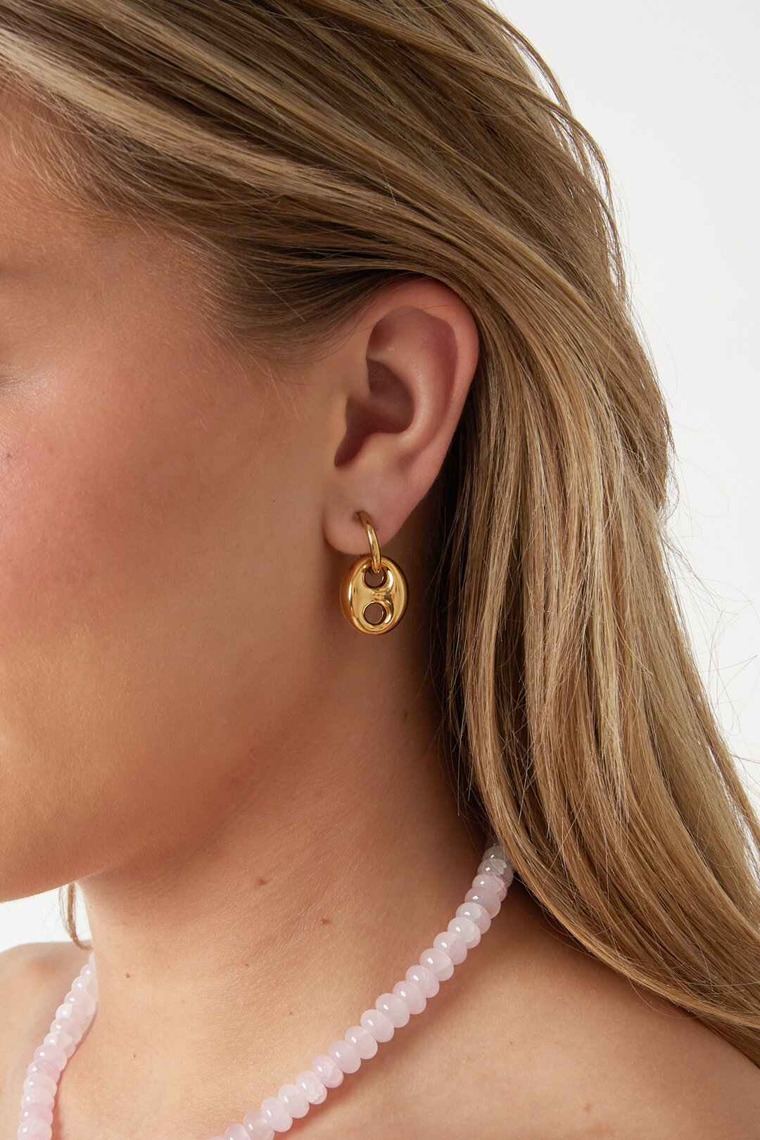 Stainless Steel Drop Earrings Irregular Shape Casual Daily Simple Series Women's jewelry 2