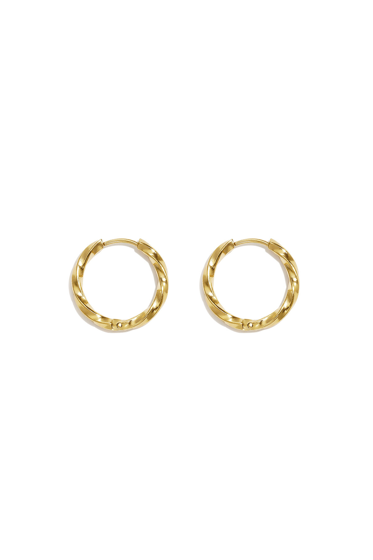 Set Di Orecchini In Acciaio Inossidabile, Modello Circle Simple, Serie Daily Simple, Gioielli Da Donna h5 Immagine8