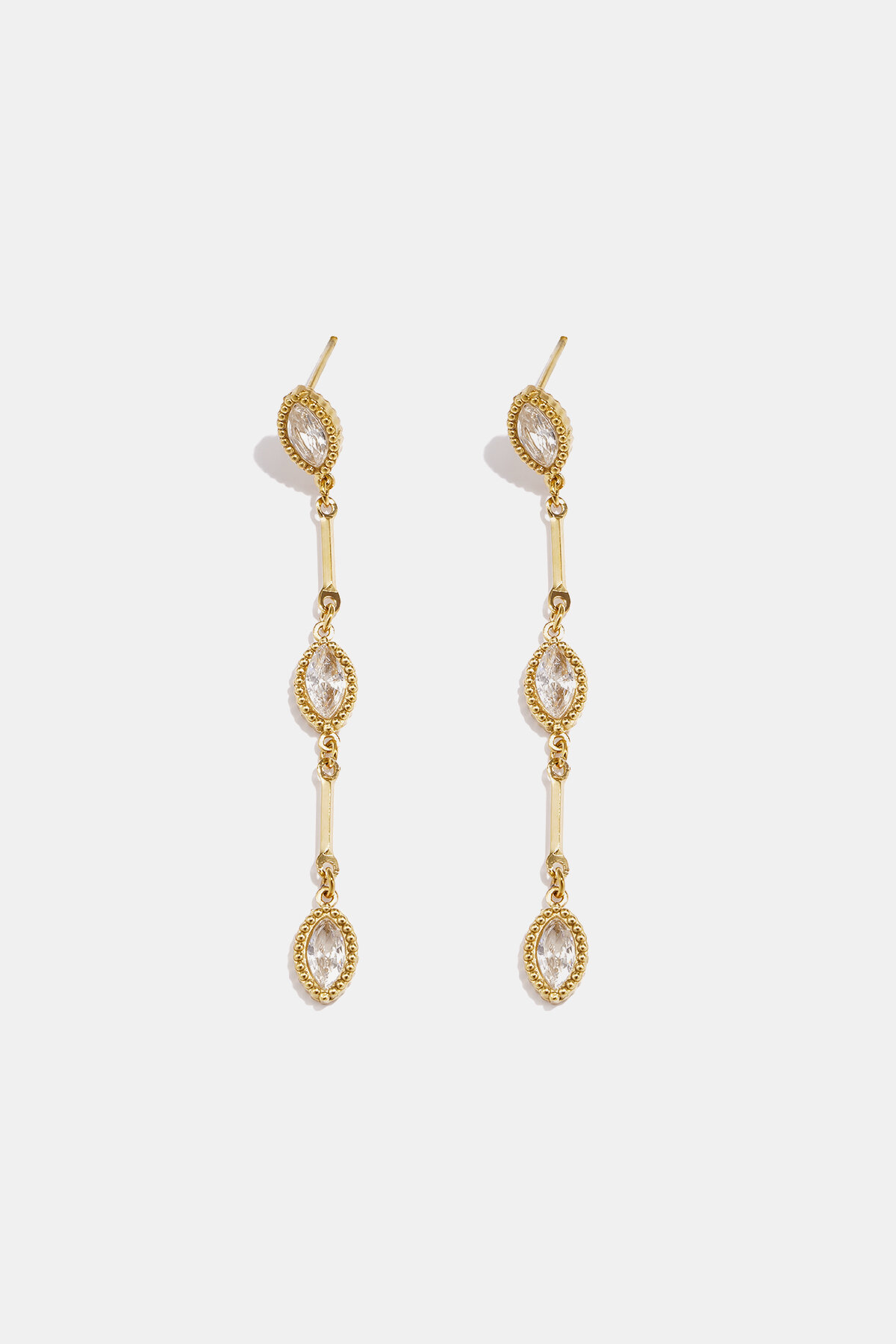 Ohrhänger aus Edelstahl, ellipsenförmig, für lässige Anlässe/Partys, schlichte Serie, Damenschmuck