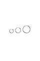 colore argento/0.2*1.4cm/0.2*1.8cm/0.2*2.4cm/3 pezzi Immagine5