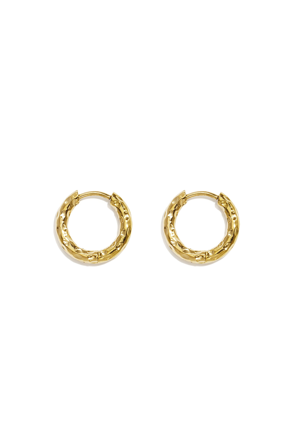 Stainless Steel Hoop Earrings Circle Simple Daily Simple Series Women's Jewelry
