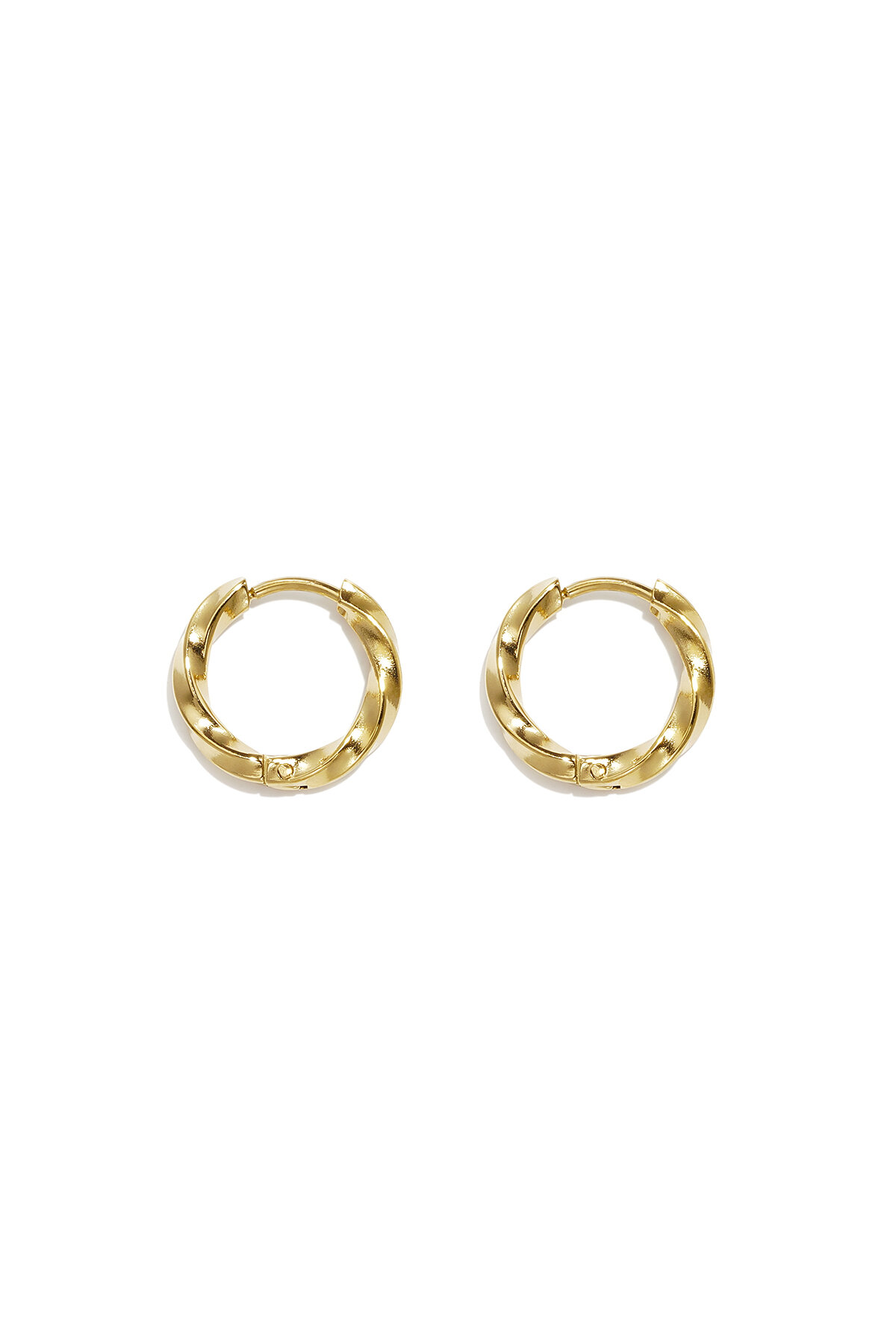 Set Di Orecchini In Acciaio Inossidabile, Modello Circle Simple, Serie Daily Simple, Gioielli Da Donna h5 Immagine7