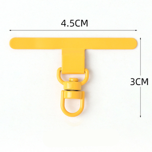 Simple Series Daily Solid Color Metal Phone Lanyard Card Connector Accessories h5 Picture7