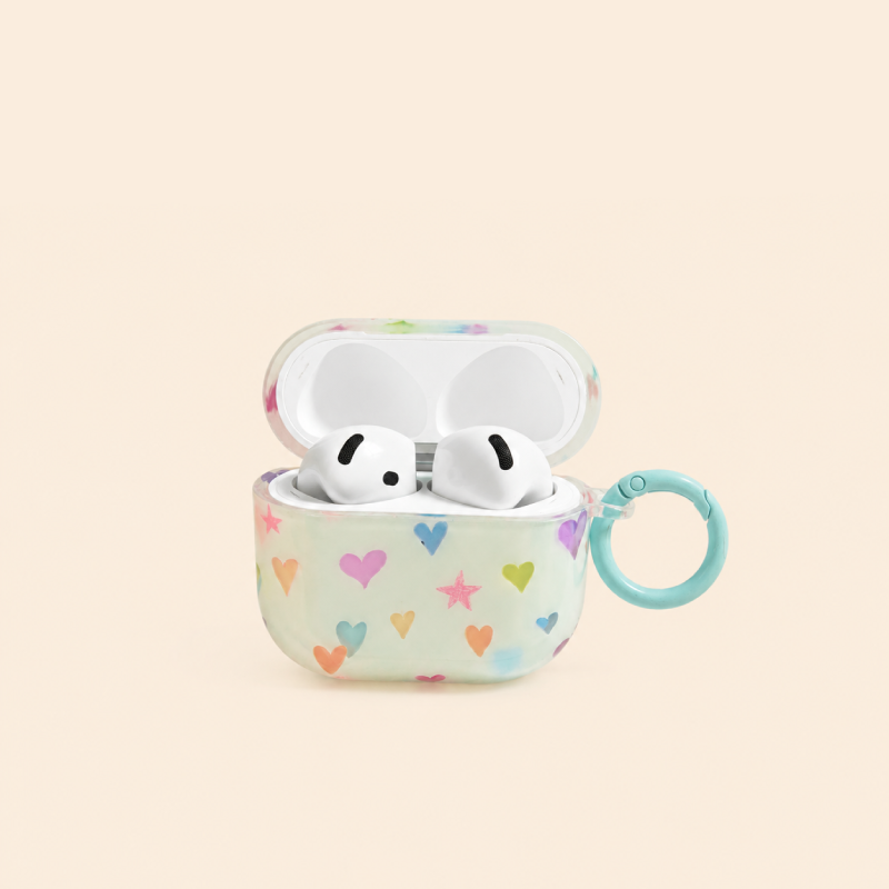 Heart Mixed Color Star Earphone Case h5Picture2