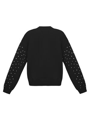 Der Mit Nieten Besetzte Pullover Mit Knöpfen h5 Bild3