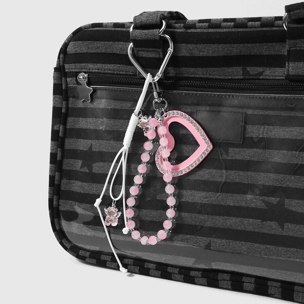 Simple Series Daily Heart Beads Note/Instrument Alloy Bag Charms