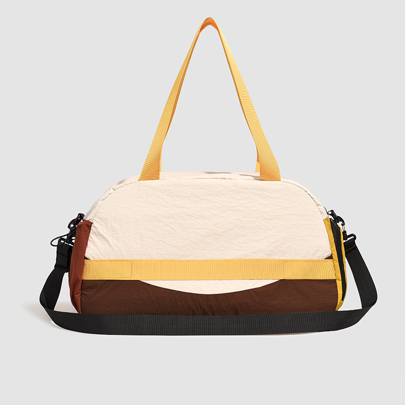 Sporty Style Patchwork Mixed Color Nylon Sports & Travel Bags Picture4