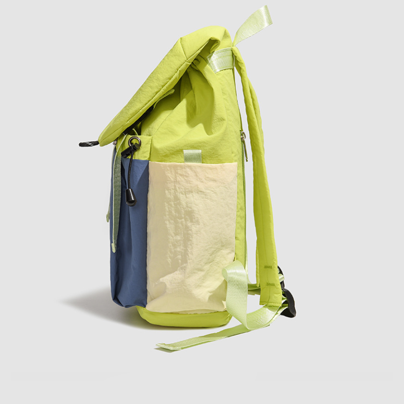 Sportlicher Patchwork-Rucksack aus Nylon für Damen in verschiedenen Farben h5 Bild4