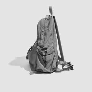 Sporty Style None Letter Solid Color Nylon Women's Backpack h5 Picture4