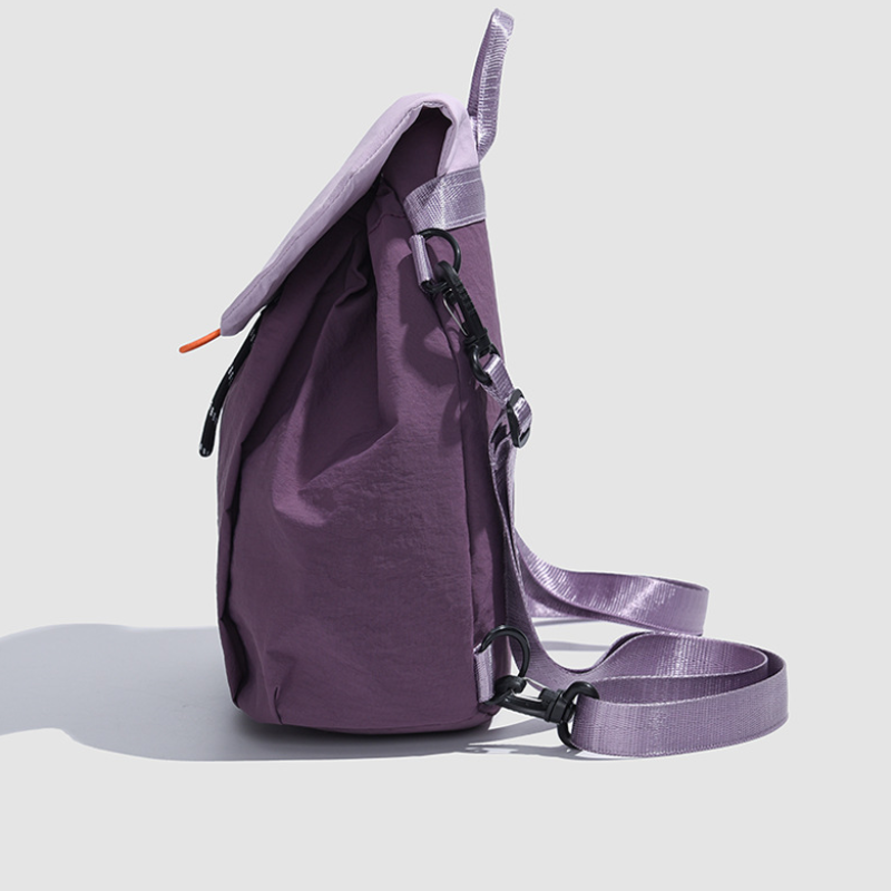 Sportlicher Stil, keine Farbmischung, Nylon-Damenrucksack Bild5