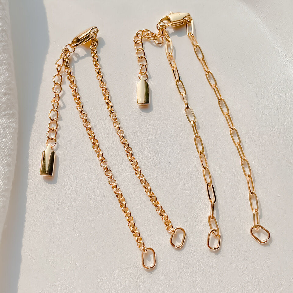 Simple Series Diy Chain Stainless Steel Waterproof Gold Color Jewelry Findings h5Picture2
