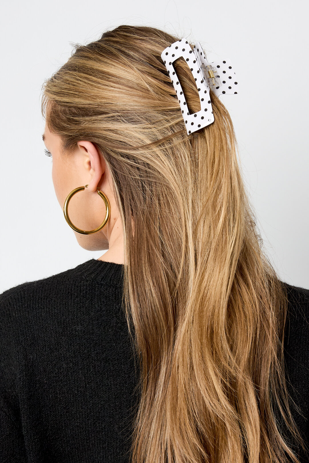 Hair Clips Polka Dots Casual Pvc Daily Accessories h5 Picture2