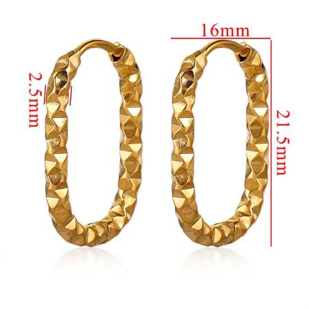 Solid Color Stainless Steel Waterproof Gold Color Links & Connectors