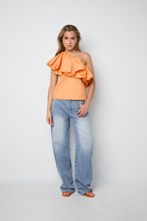 One Shoulder Ruffle Top h5 Picture6