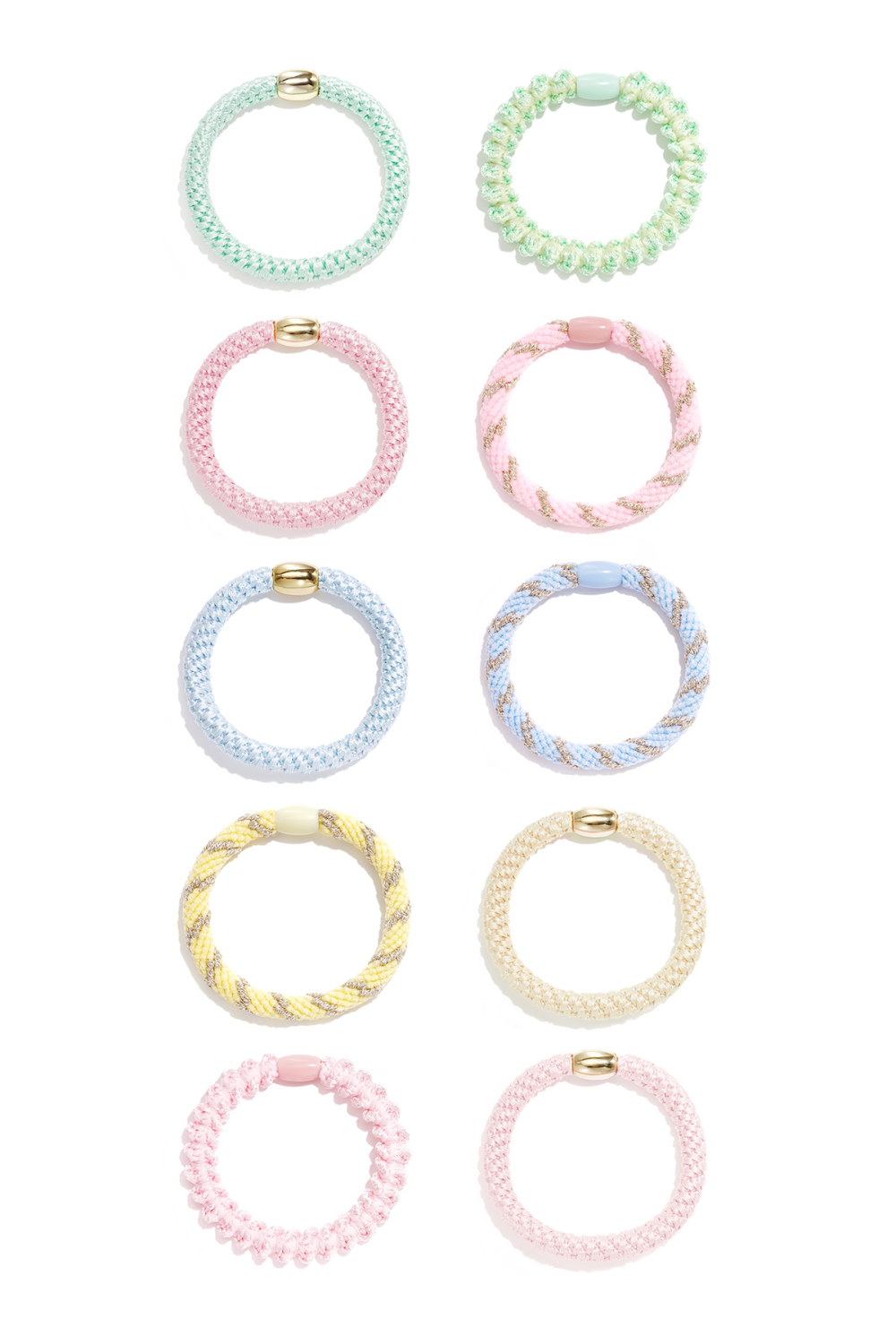 Hair Ties Mixed Color Simple Polyester Daily Accessories h5Picture2