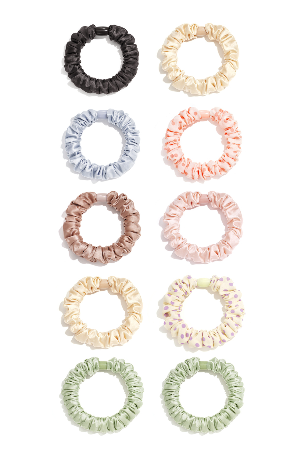 Hair Ties Solid Color Simple Polyester Daily Accessories Picture2