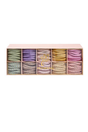 Hair Ties Solid Color Simple Polyester Daily Accessories h5