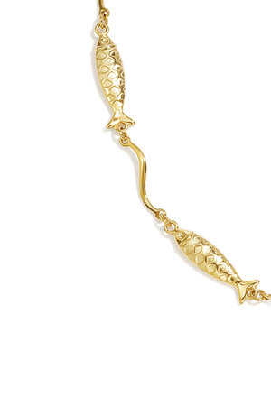 Colliers À Chaîne En Acier Inoxydable, Motif Poisson, Collection Daily Simple, Bijoux Pour Femmes h5 Image4