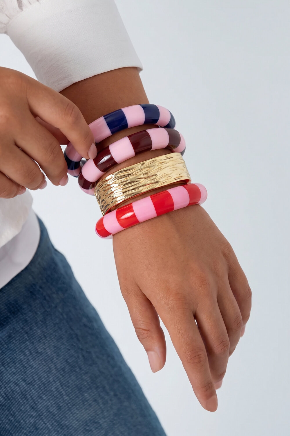 Resin Bangles Casual Daily Simple Series Women's Jewelry h5Picture2