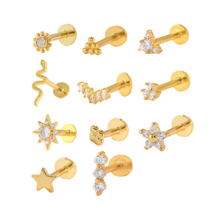 Ohrringe Aus 925Er Sterlingsilber Für Damen – Unregelmäßige, Geometrische Tierform, Eleganter Schmuck.