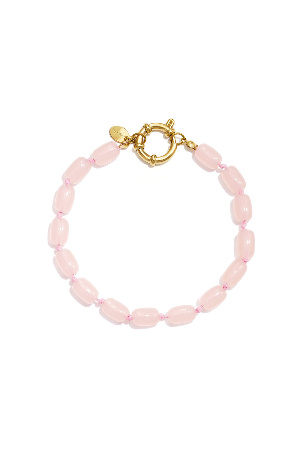 Stainless Steel Beaded Bracelets Solid Color Simple Daily Simple Series Women's Jewelry