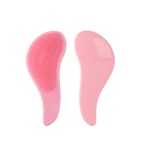 Simple Series Daily Irregular Shape Solid Color Plastic Combs