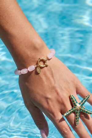 Stainless Steel Beaded Bracelets Solid Color Simple Daily Simple Series Women's Jewelry h5 Picture2
